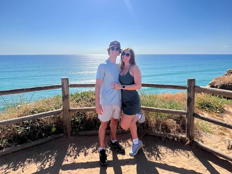 First solo trip together! We went and stayed with Tristan's Aunt and Uncle in California! Funny story, Abigail made a "joke" that this would've been a good spot for someone to ask a question. 