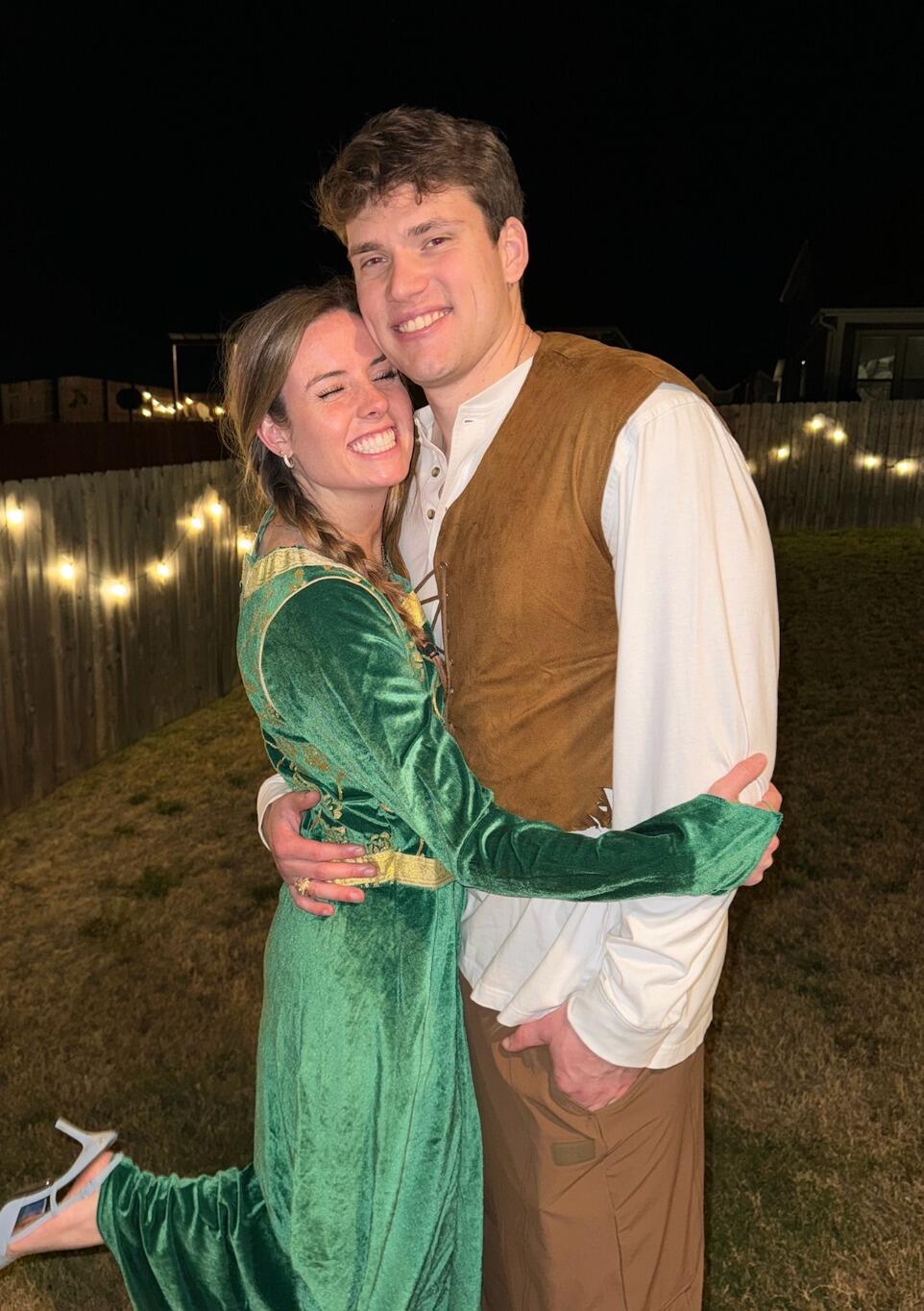 shrek & fiona!!!