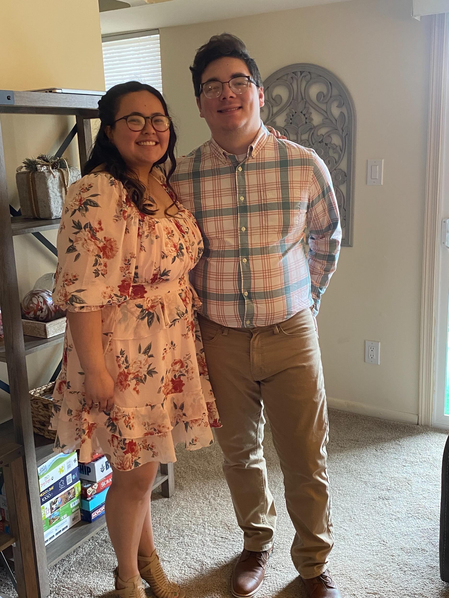 Our second Easter together. 