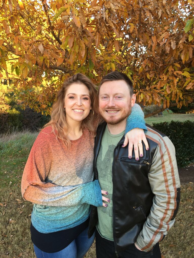 Thanksgiving with Lindsey's family, and we're engaged!