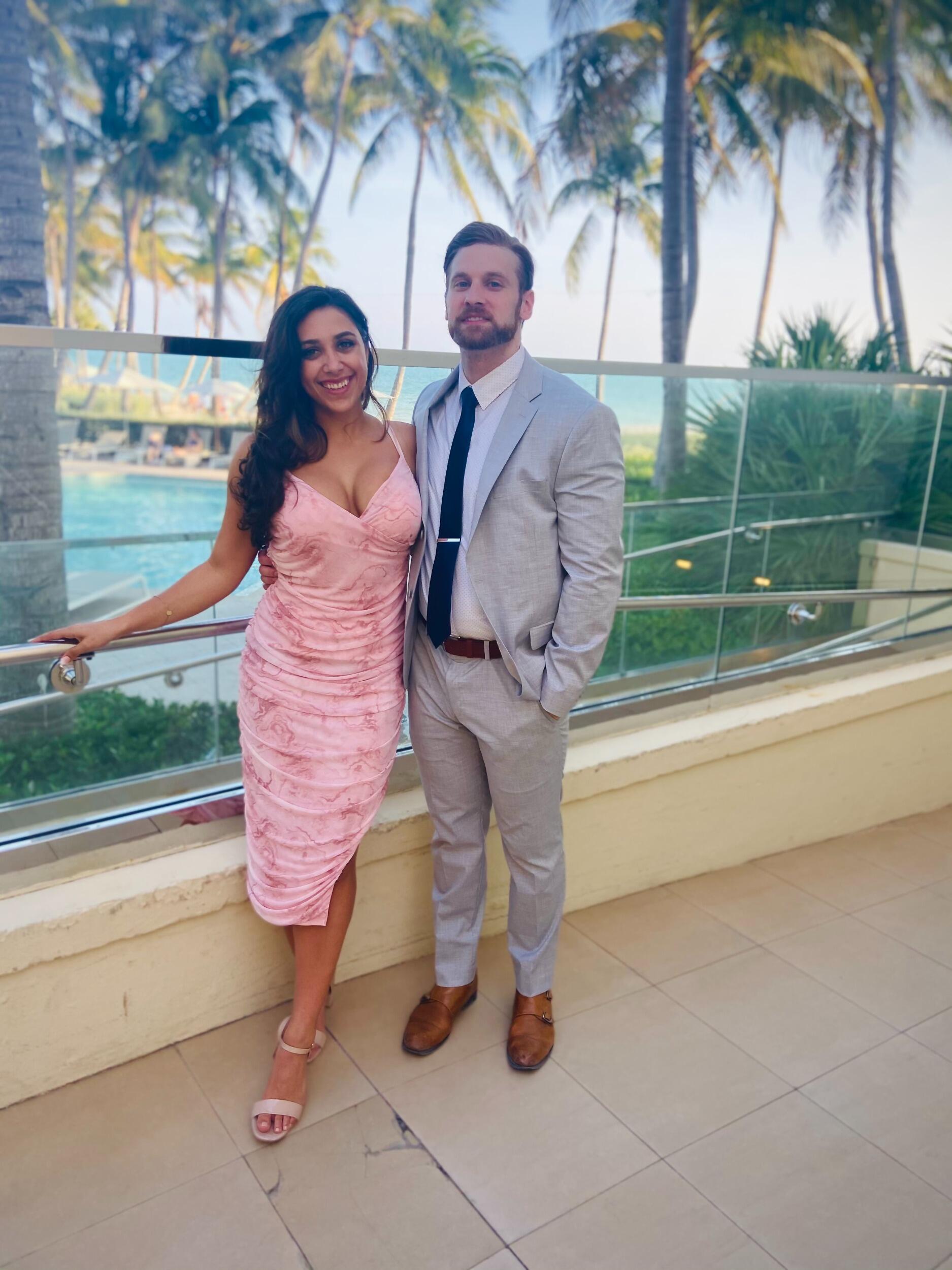 From there they became each others' forever wedding date and travel partner.

Shout out to our friends for their incredible wedding in Key West!! It ended up being Nate and Ali's first trip away together.