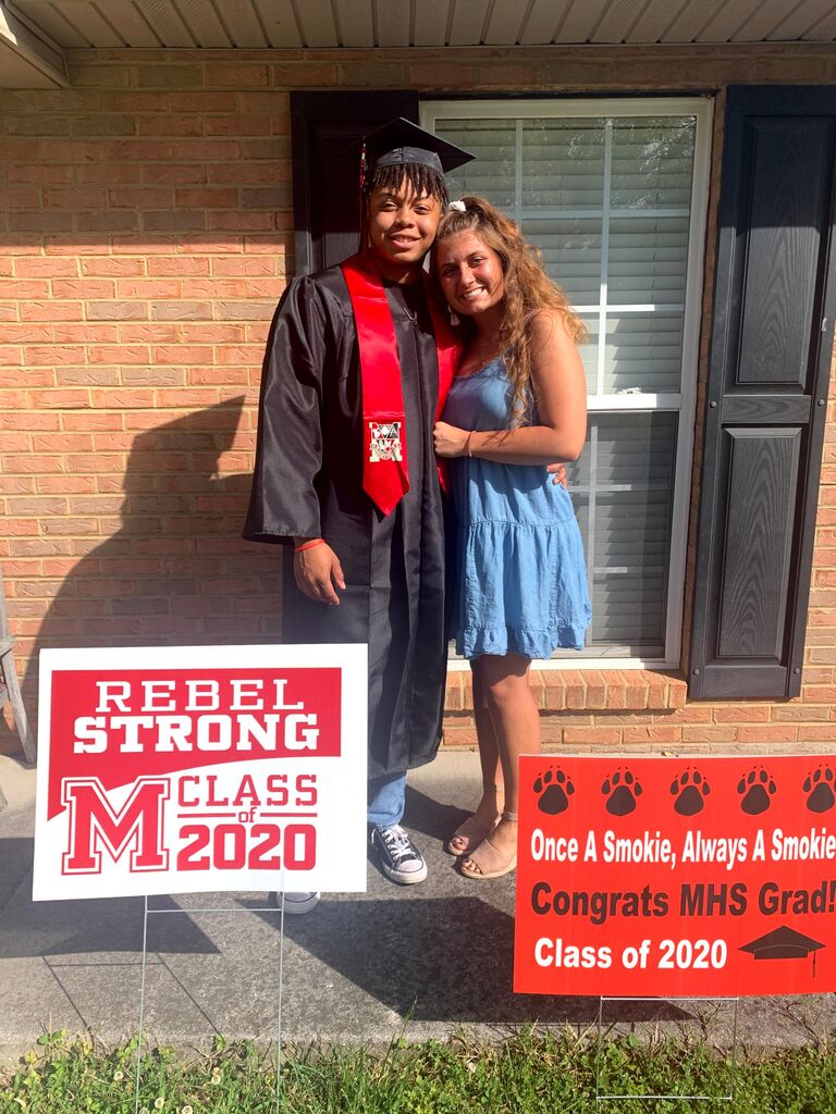 Matthew graduated, was accepted into Tennessee Tech and began studying nursing.  