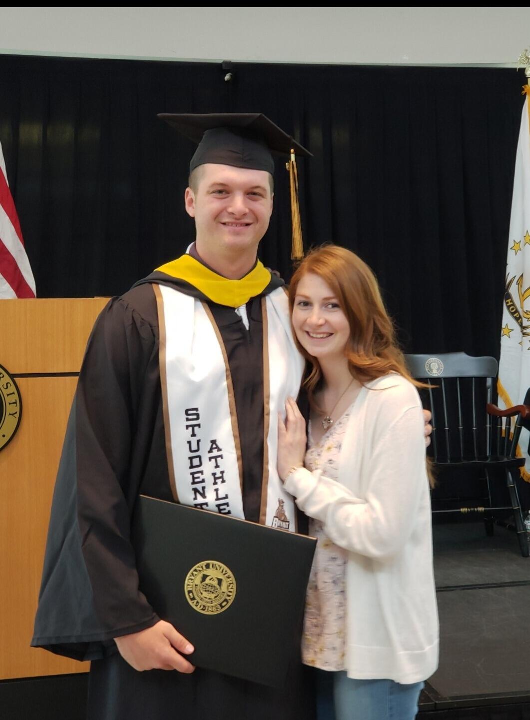 Nate's Graduation from Bryant University