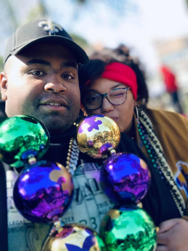 We met back in 2019. Our first actual date was Dave and Busters! A month passed, and we decided to make it official on March 5th, 2019