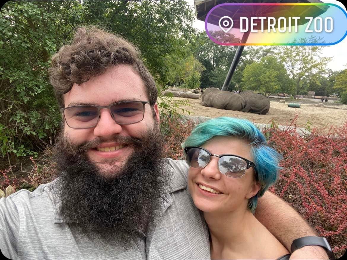 Katelyn's been wanting to go on a zoo date for the longest time and kept bugging Anthony until he finally took her to the Detroit Zoo!