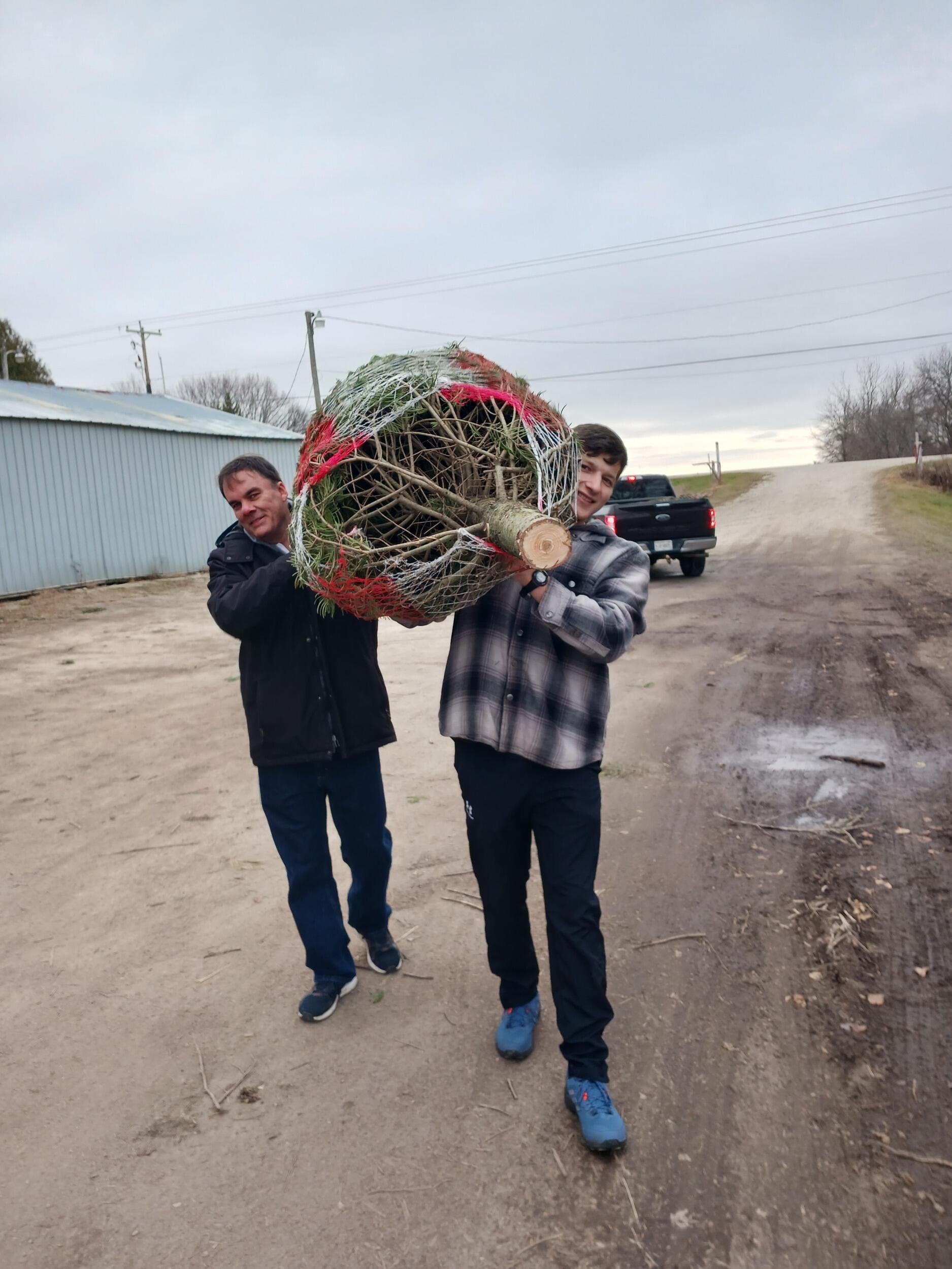 Troy and Ethan got to bond.
