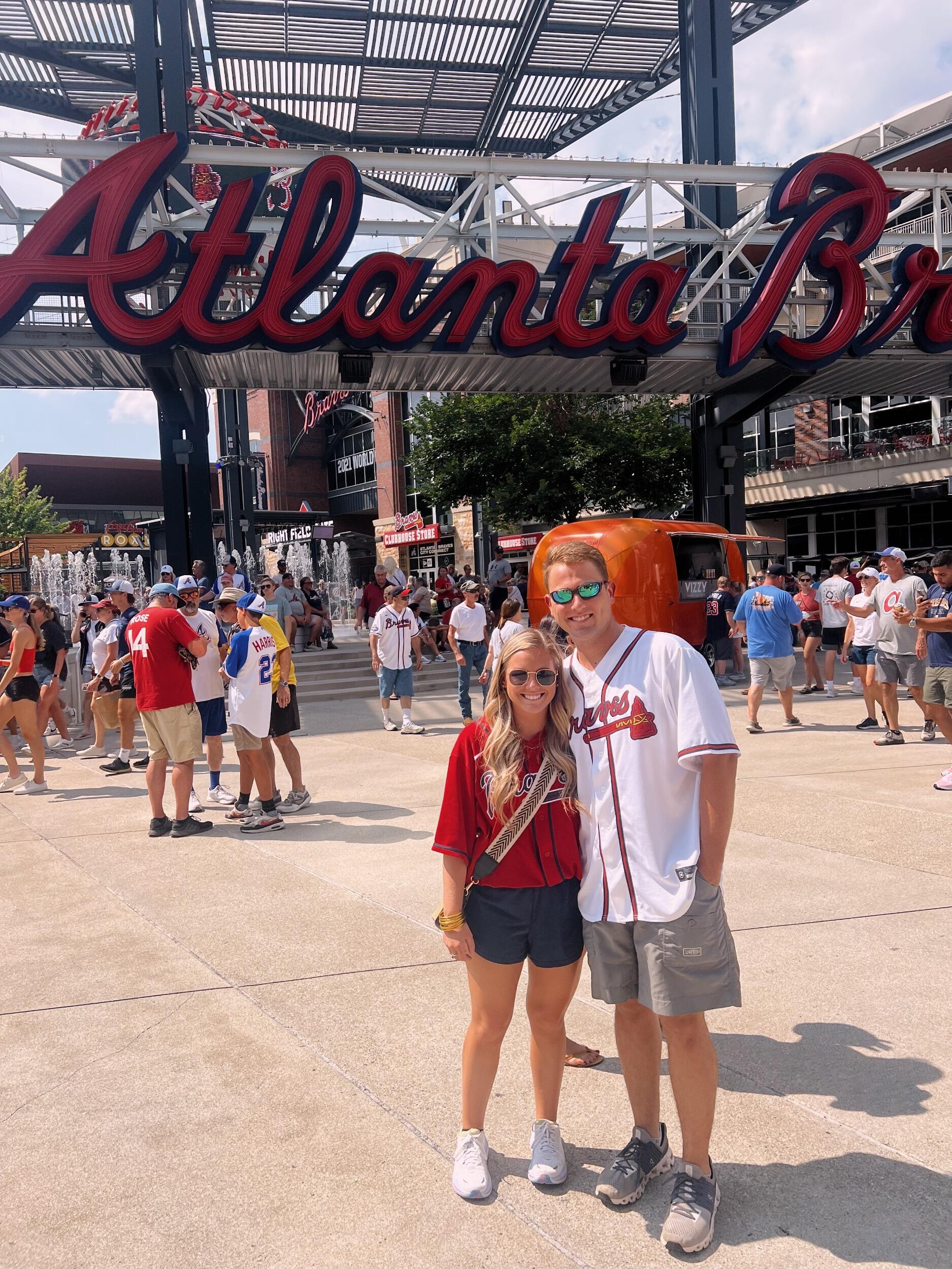 Our first Braves game together