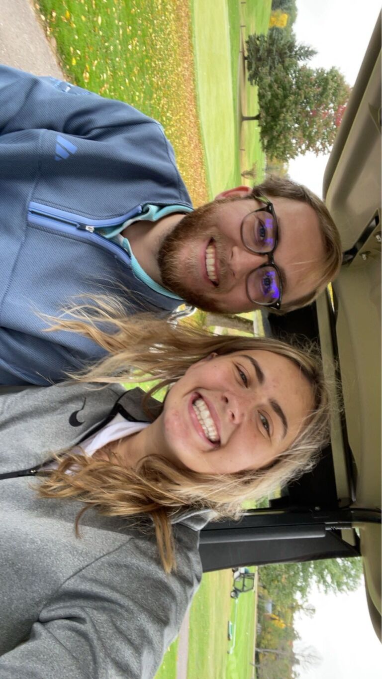 First golf trip together in Eagle river at the Eagle River Golf Club!