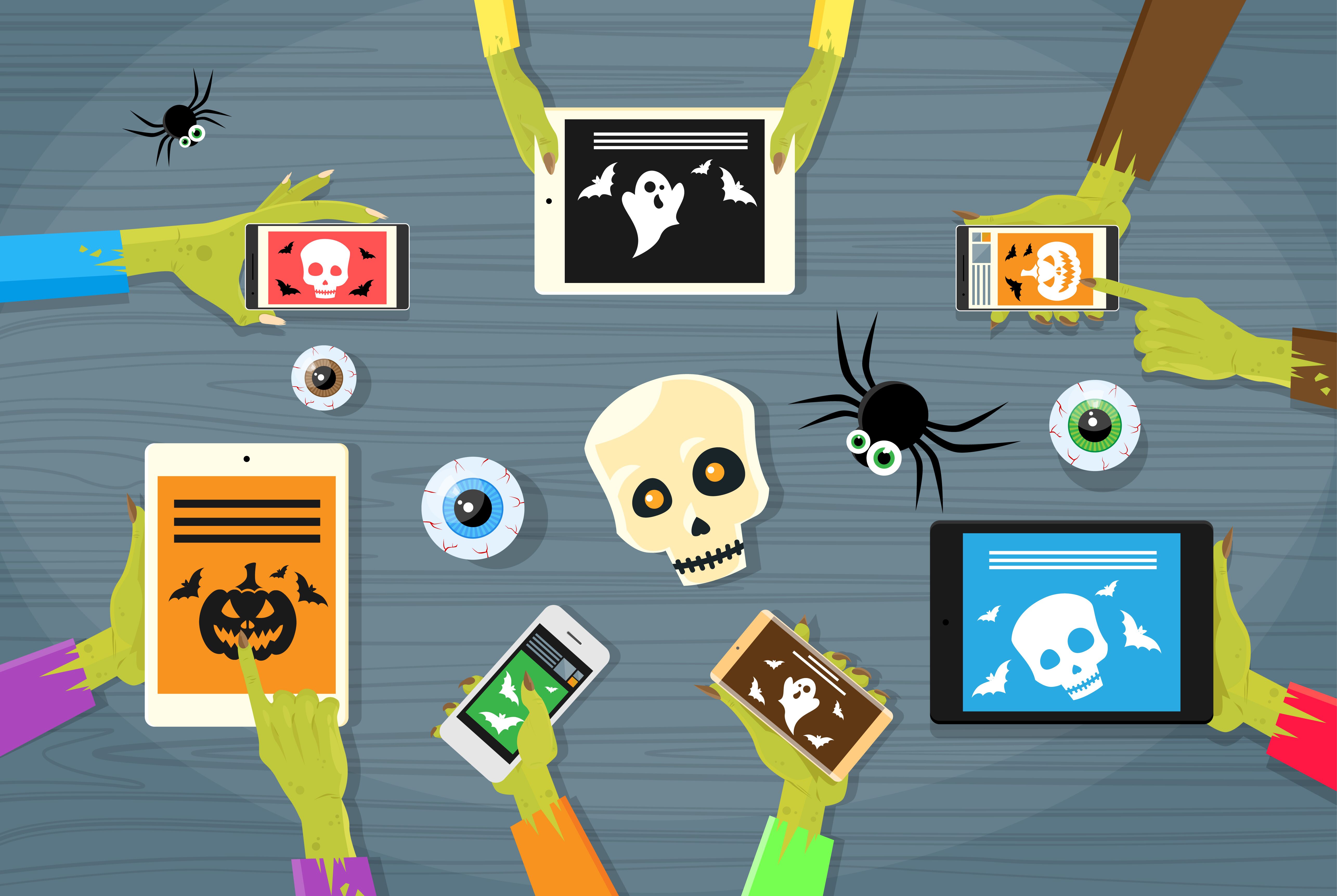 45 Spooktacular Halloween Zoom Backgrounds - The Bash