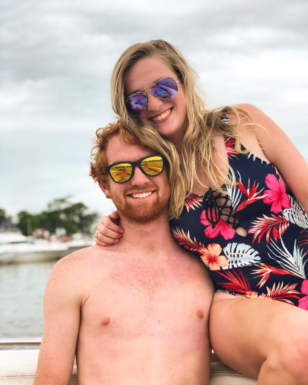 We met in March while completing the LSU Internal Audit program and became good friends. (Kay-Lynn insisted on FRIENDS, but Patrick was convinced otherwise)
