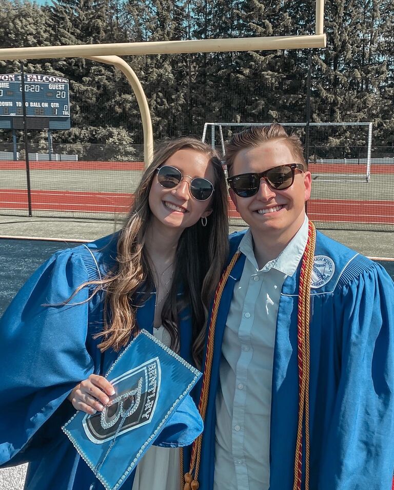 Avon High School Graduation,
Officially High School Sweethearts!