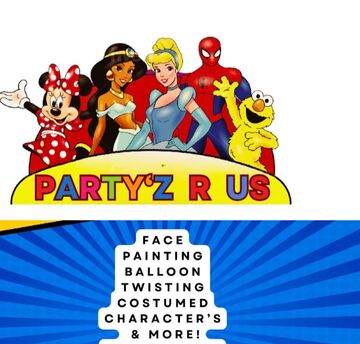 PARTY'Z R US - Costumed Character - Cedar Hill, TX - Hero Main