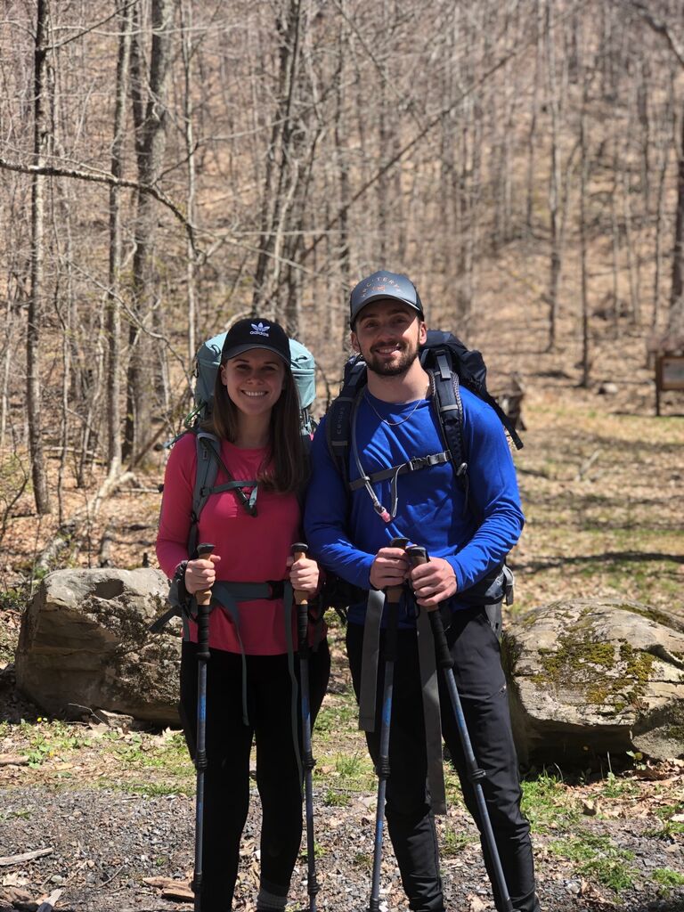 Featured here is one (of many)  backpacking trips with their pal Mitch! 