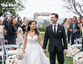 Kimberly J. Brown and Daniel Kountz's wedding photo