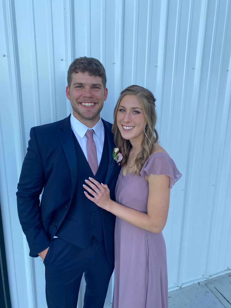 Jordan and Ally's wedding- in our first wedding together!