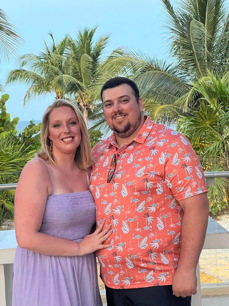 We went to Mexico to celebrate both of our graduations and other accomplishments! 

During this trip is when we decided that when we got married we wanted a destination wedding. We had talked to other couples about how much they enjoyed getting to spend a few days with all the people closest with them. They didn't feel rushed trying to visit with everyone in a few hours at a traditional wedding.

We knew that a destination wedding also fit into our love for traveling and having a good time. 