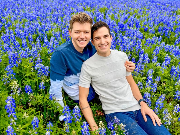 Austin, TX: Our obligatory bluebonnet picture on a trip back to Austin!