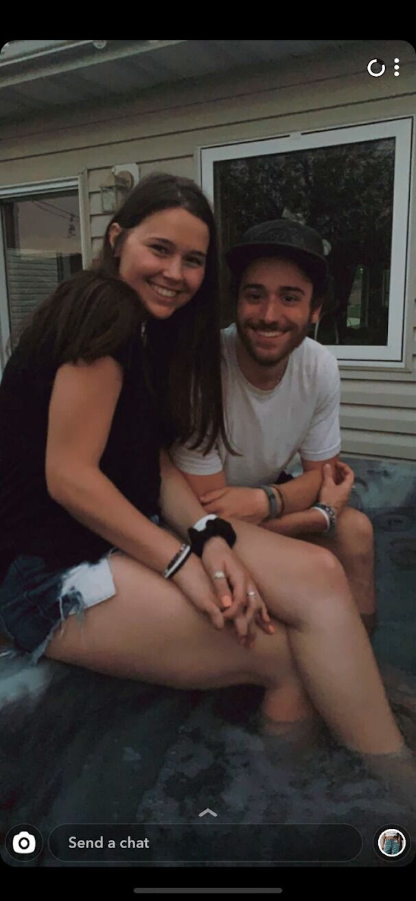 The couple was reunited for the first time since quarantine! 