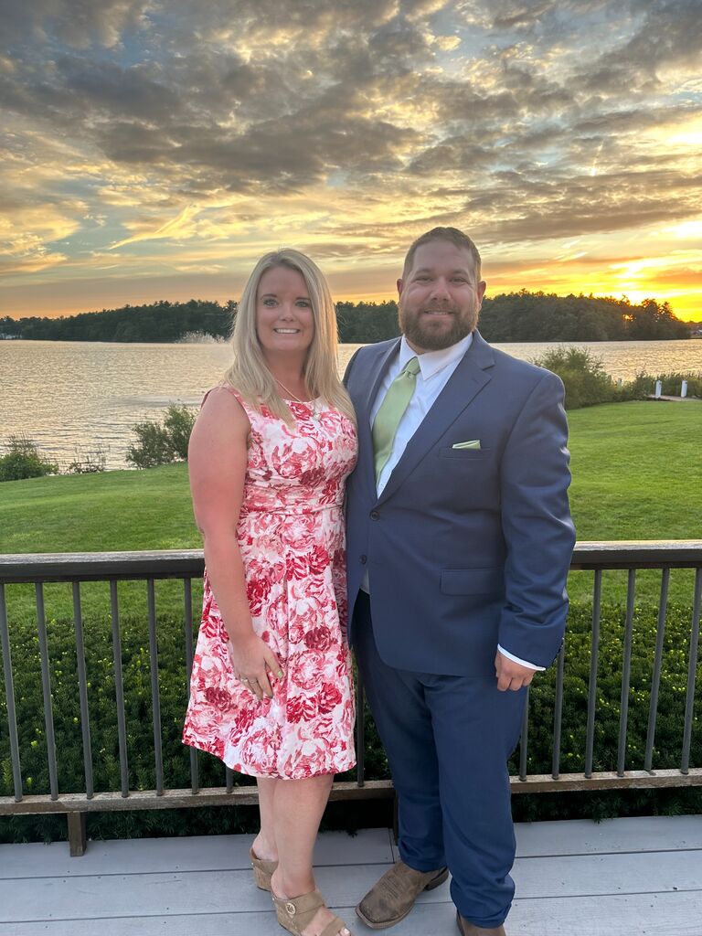 James and Emily's wedding