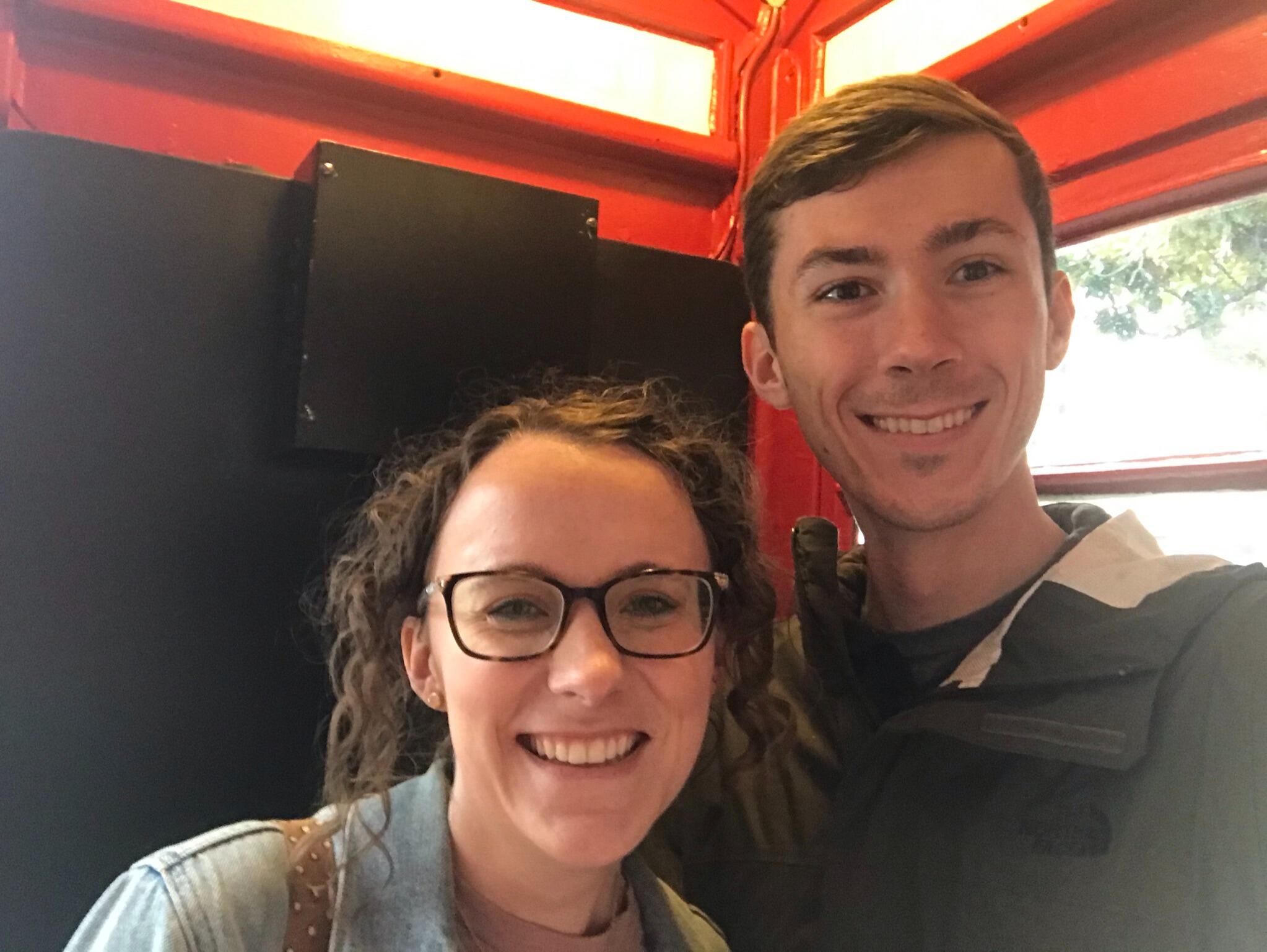 When we didn't get to leave from the Tulsa airport for Thanksgiving like originally planned, we decided to drive up to Tulsa for the day anyway! A rainy day of shopping and fun together.