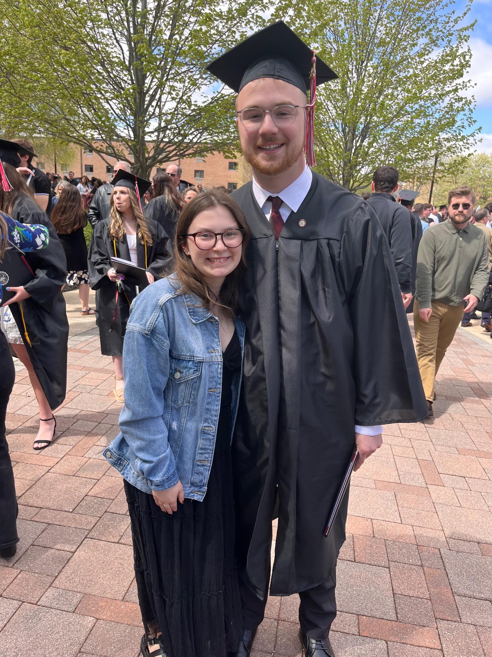 Drew graduated!!! He’s so cool!!