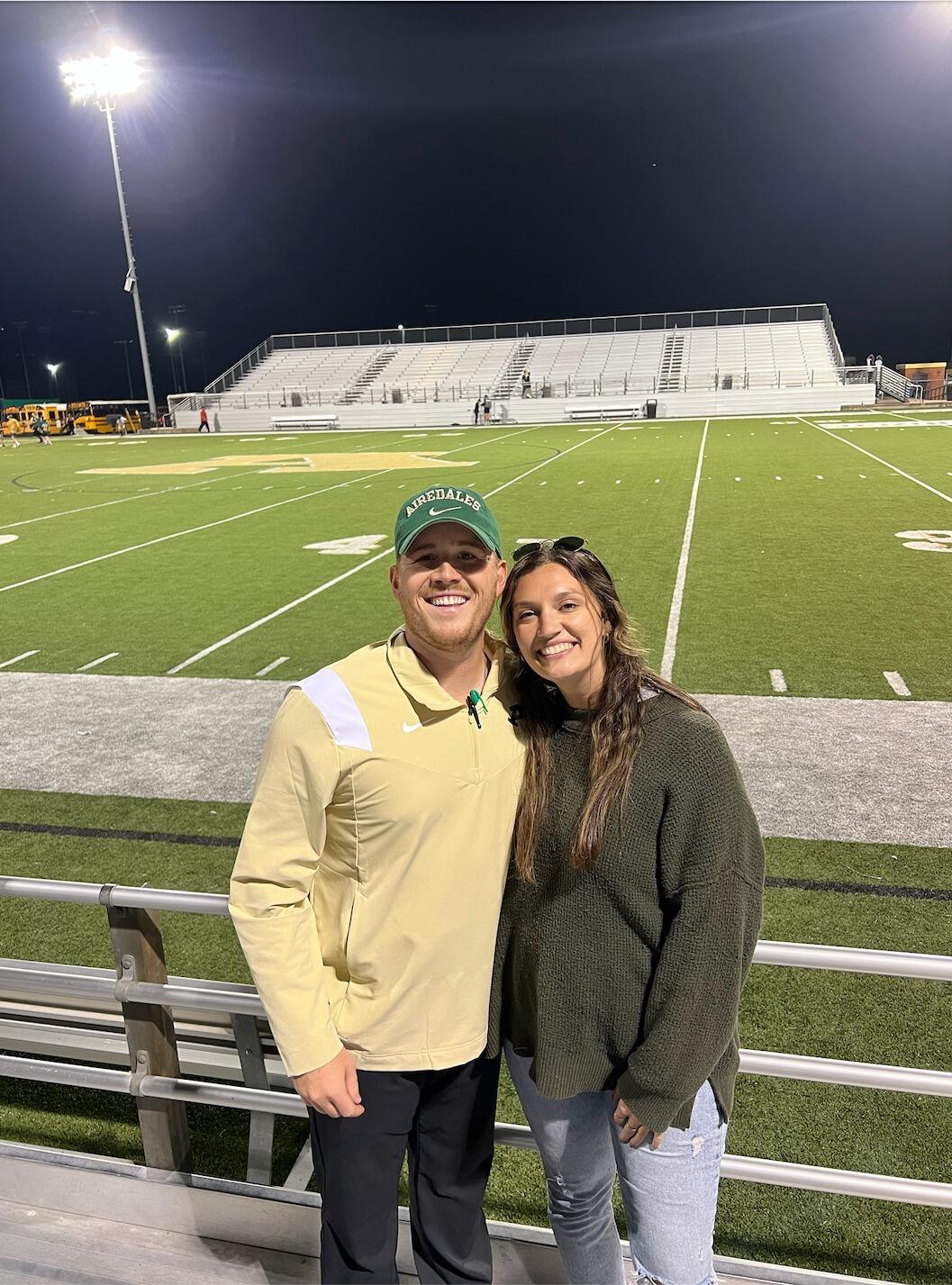 Same sport, same coach, different school. Go Airedales!