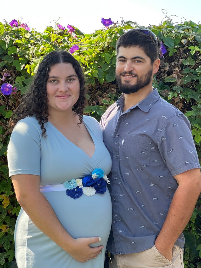 Justen, Julia and baby Morgan were showered with love at their baby shower!  