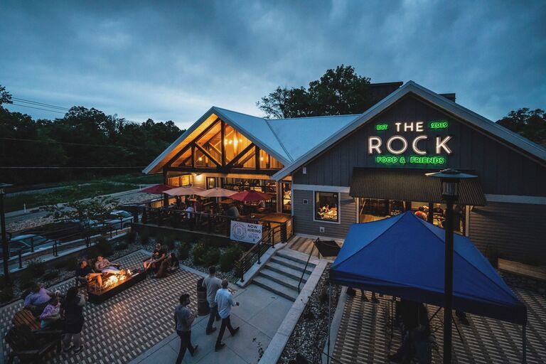 Kyle took Natalie to The Rock for their official first date