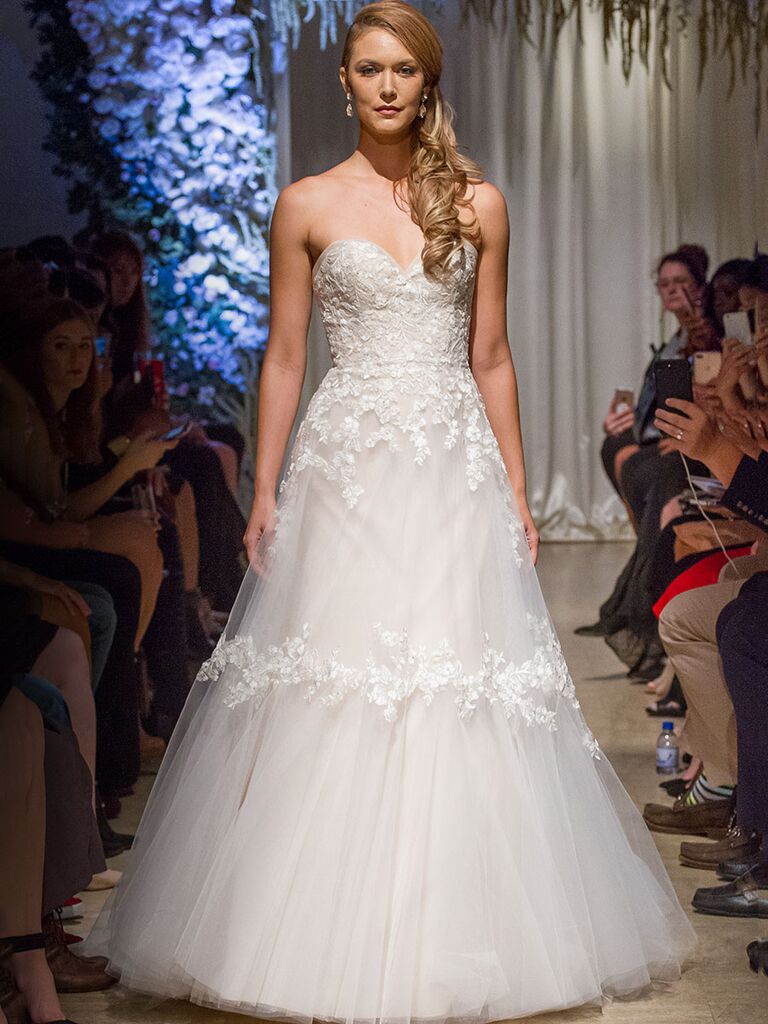 Matthew Christopher Fall 2018 Collection: Bridal Fashion Week Photos