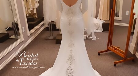 The tux and hot sale bridal shop