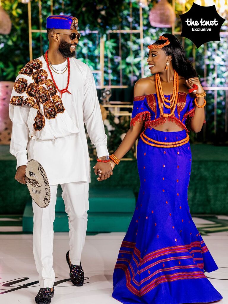Chiney Ogwumike's Nigerian wedding dress
