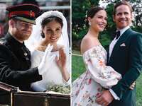 Prince Harry and Meghan Markle; Sophia Bush and Grant Hughes