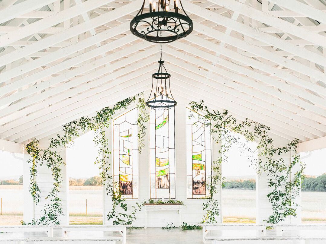 Wedding venue in Fredericksburg, Texas.