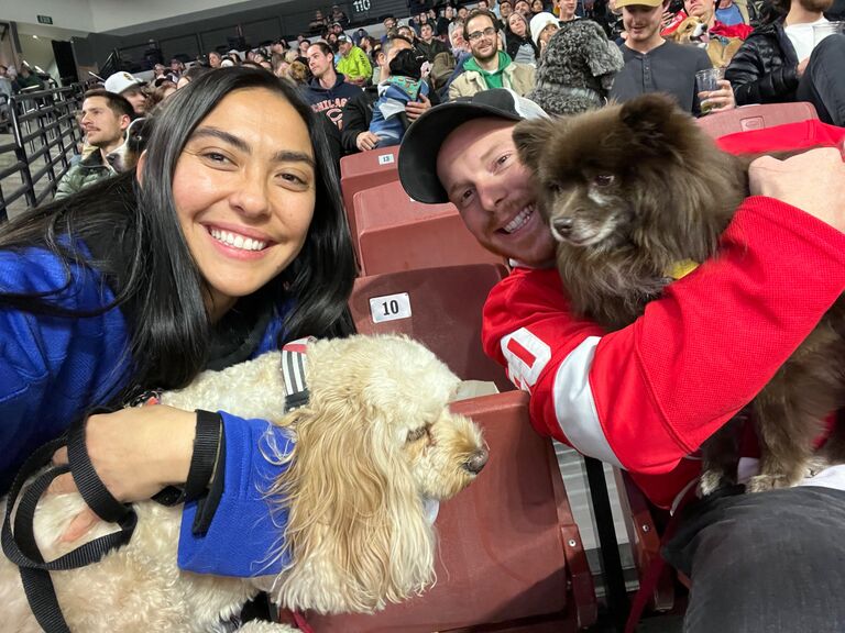 Pups on the pond event