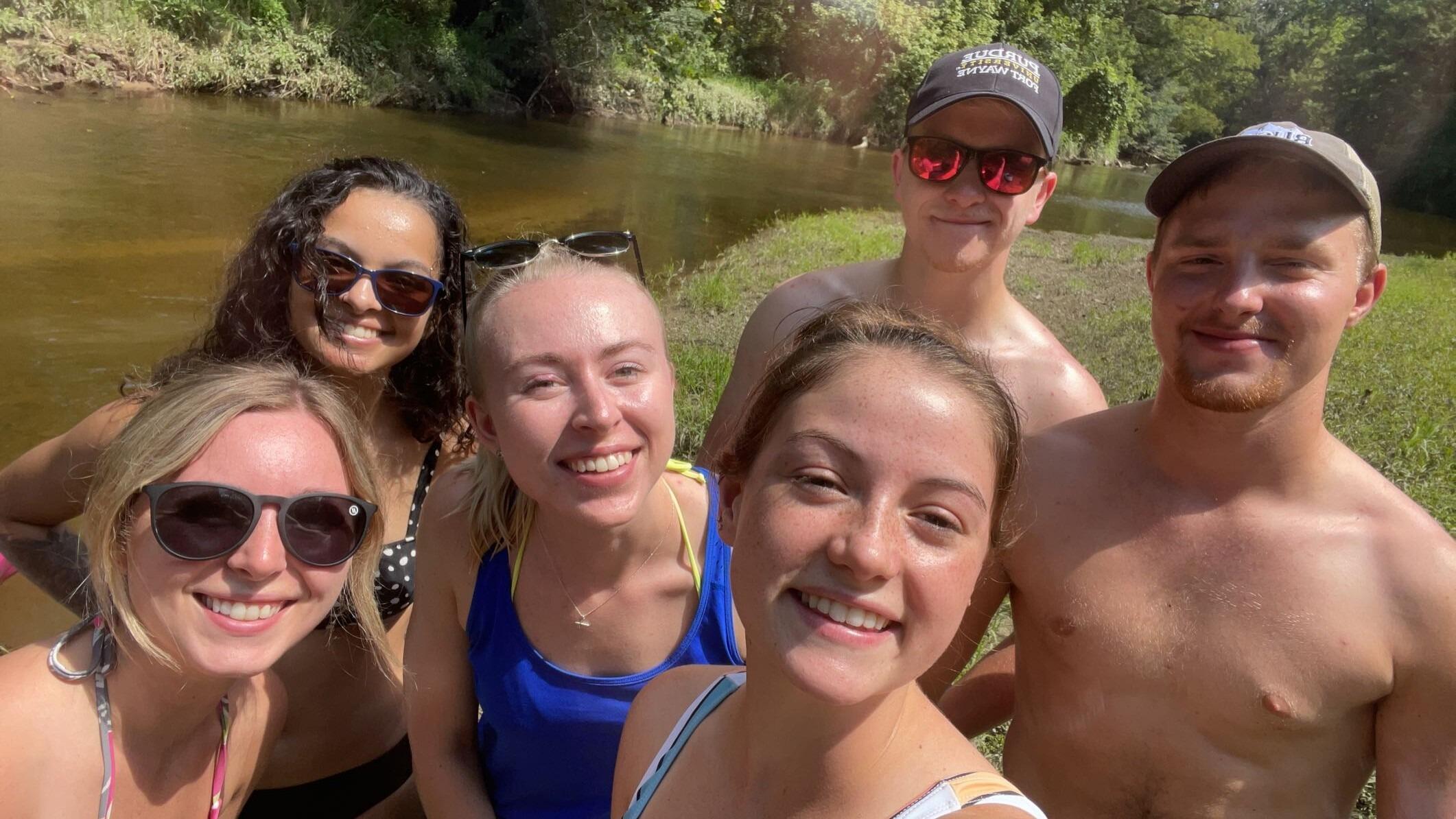 First kayaking trip together with JD and Hannah Brown