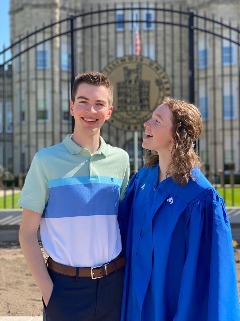 Isabel's Graduation. She really didn't graduate until December though after student teaching.