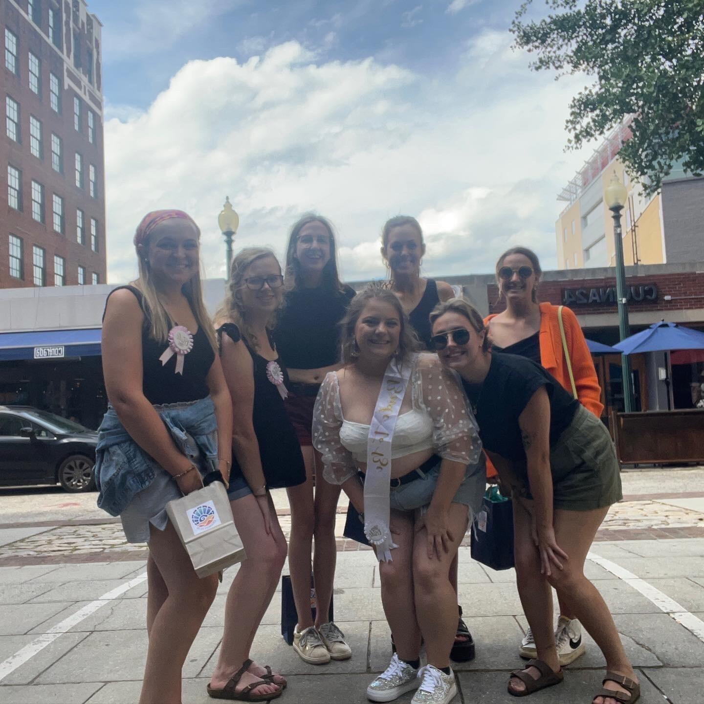 Anna's bachelorette weekend in Maggie Valley, NC!