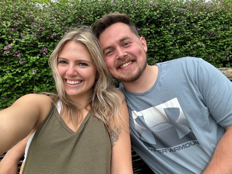 While she didn’t believe me in August I was dead set on marrying her. So after moving her to her new apartment, and talking it over with her parents, I took her to look at rings. Little did I know she would then look at every weekend after as a potential engagement day haha