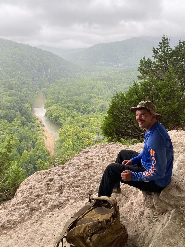 A back-to-school hiking trip in Arkansas!