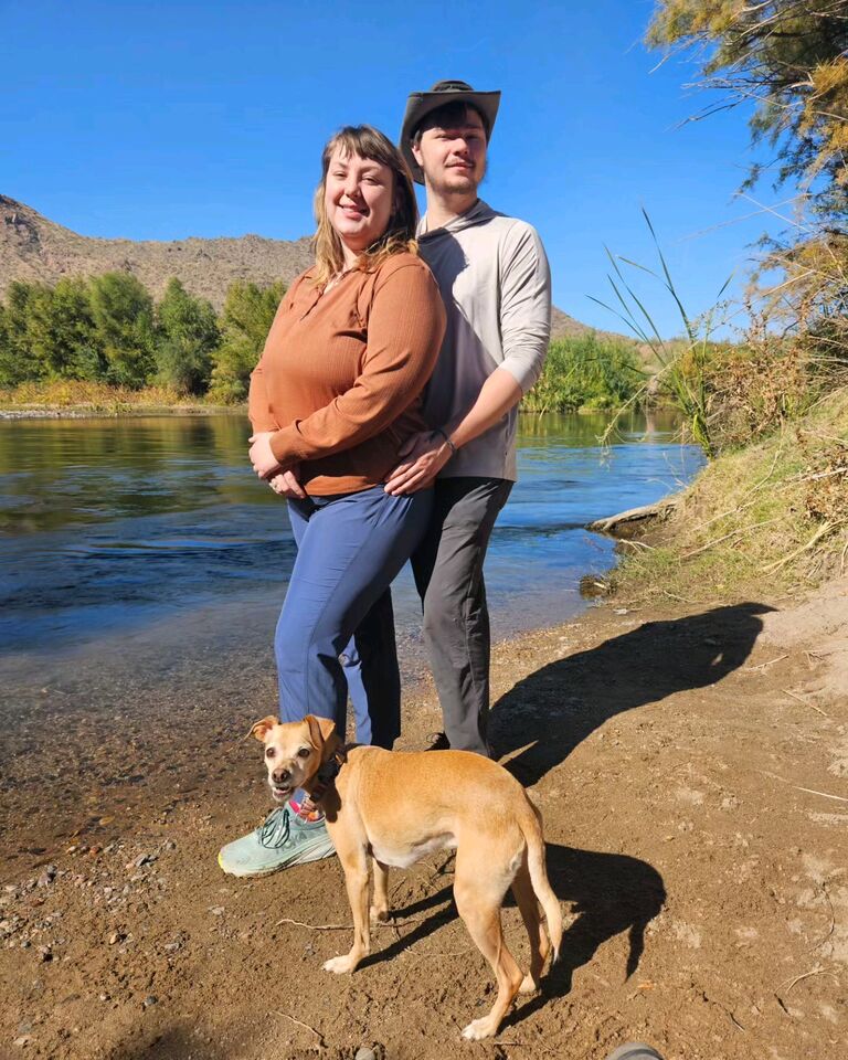 Salt river with Runner
