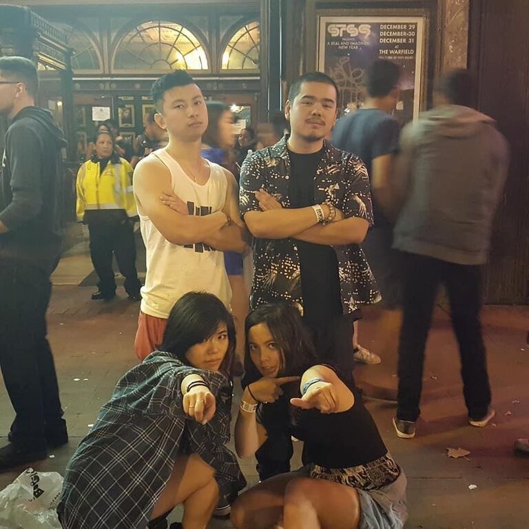 Amenda and Julie wanted to go to a rave together, and thought it would be fun to invite Nhi so he could enjoy his first rave as well. They searched up "rave in SF" and an Illenium show was happening soon. They ended up going to Illenium and became Illenials after that. This is where Nhi told Julie his feelings for her.