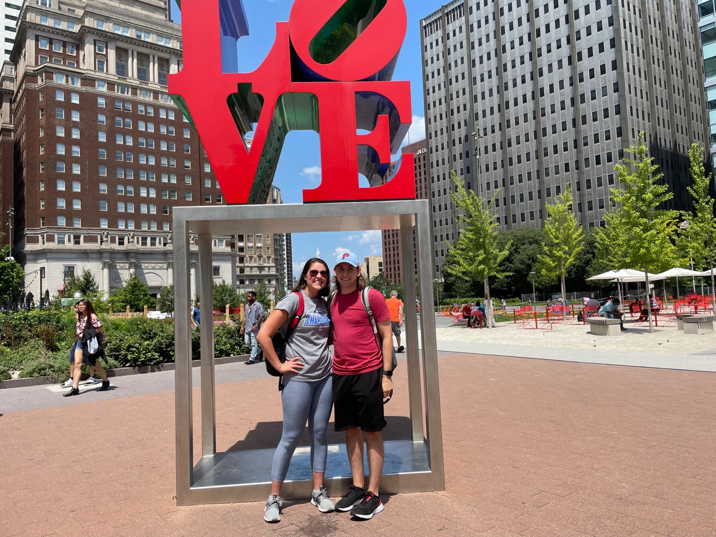 Exploring Philadelphia together