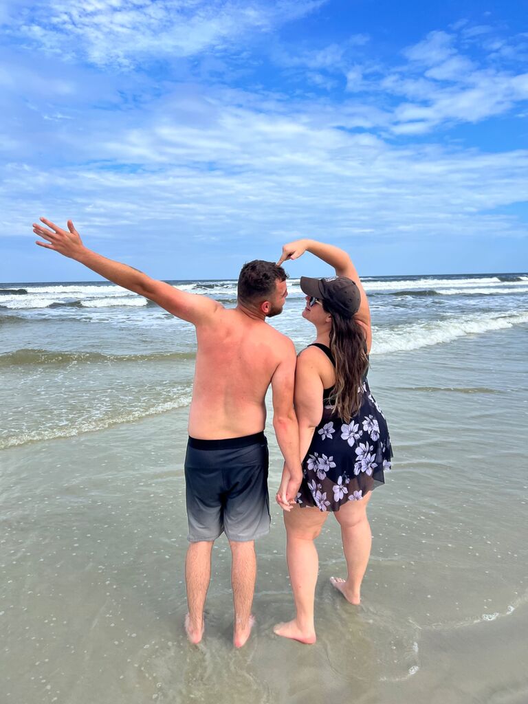 First beach day