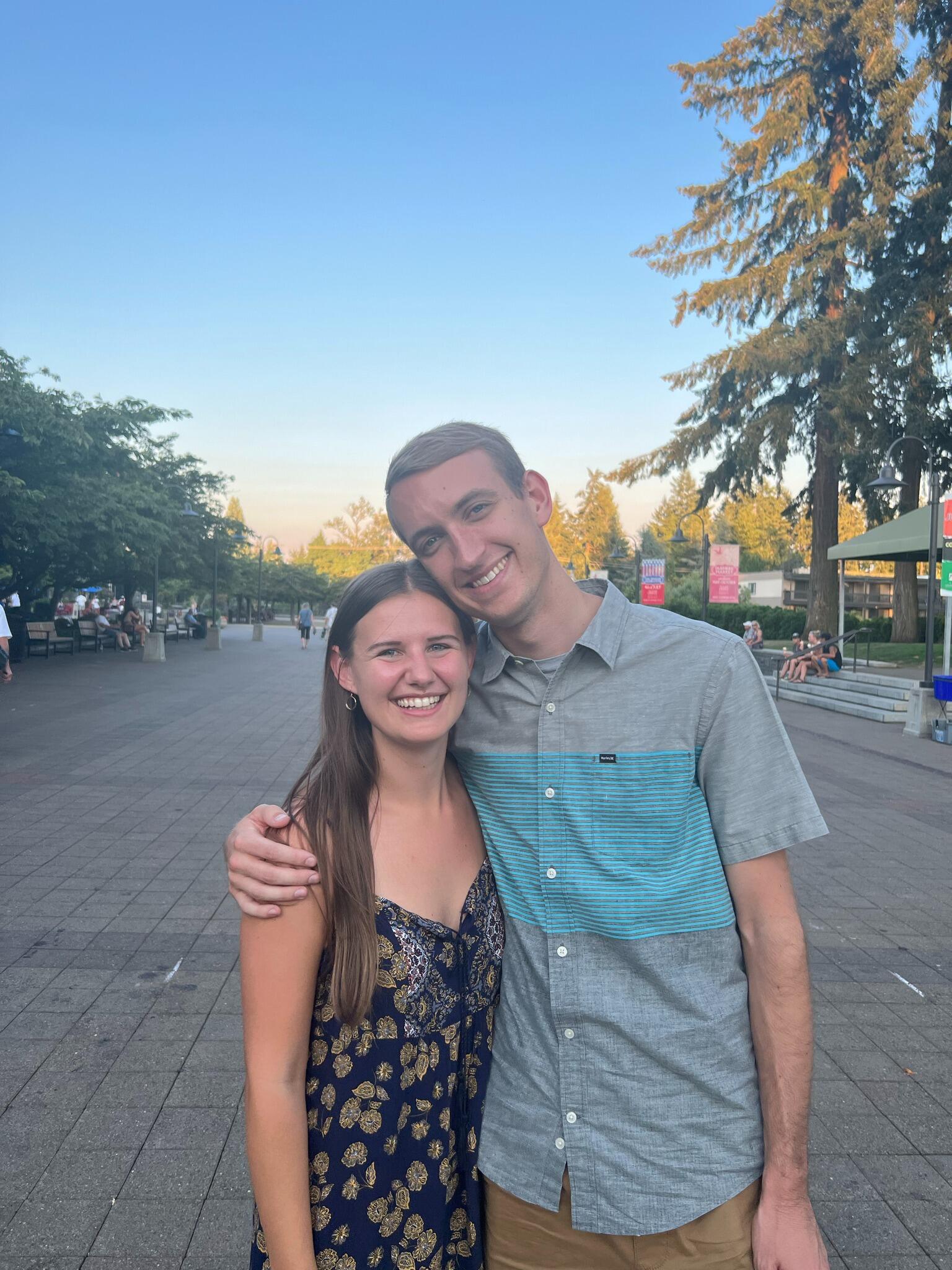 Officially boyfriend and girlfriend