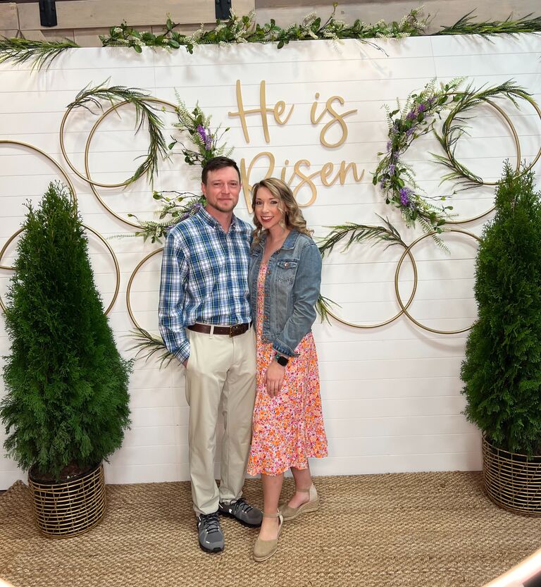 Happy Easter! Ciarra and Matthew enjoy going to church together and are completing a Bible study together. 