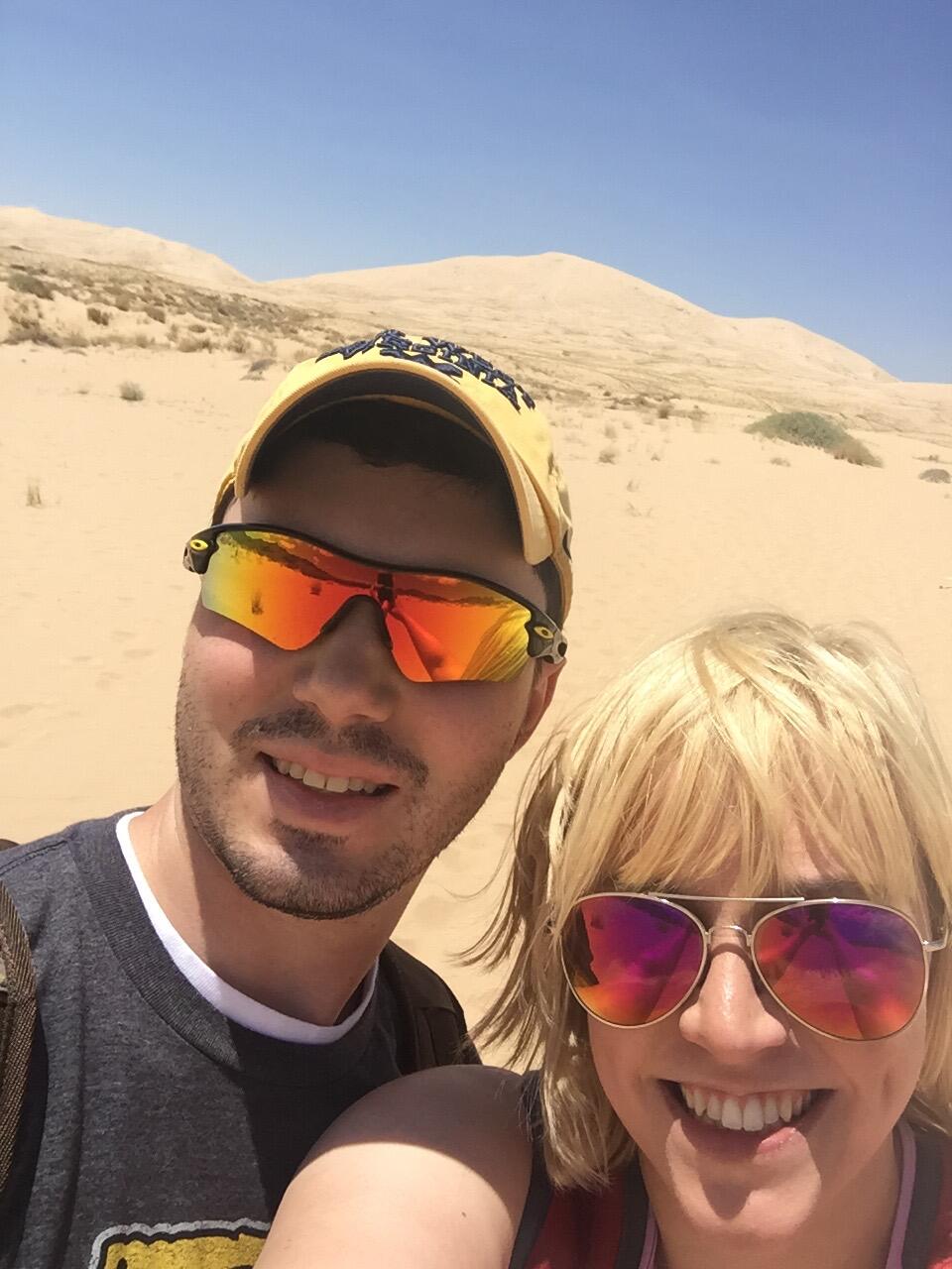 Samantha and David visit the Mojave National Preserve in California for the first time.  They stopped on their drive from Las Vegas to Los Angeles. Fun fact - David now owns property in the Preserve!
