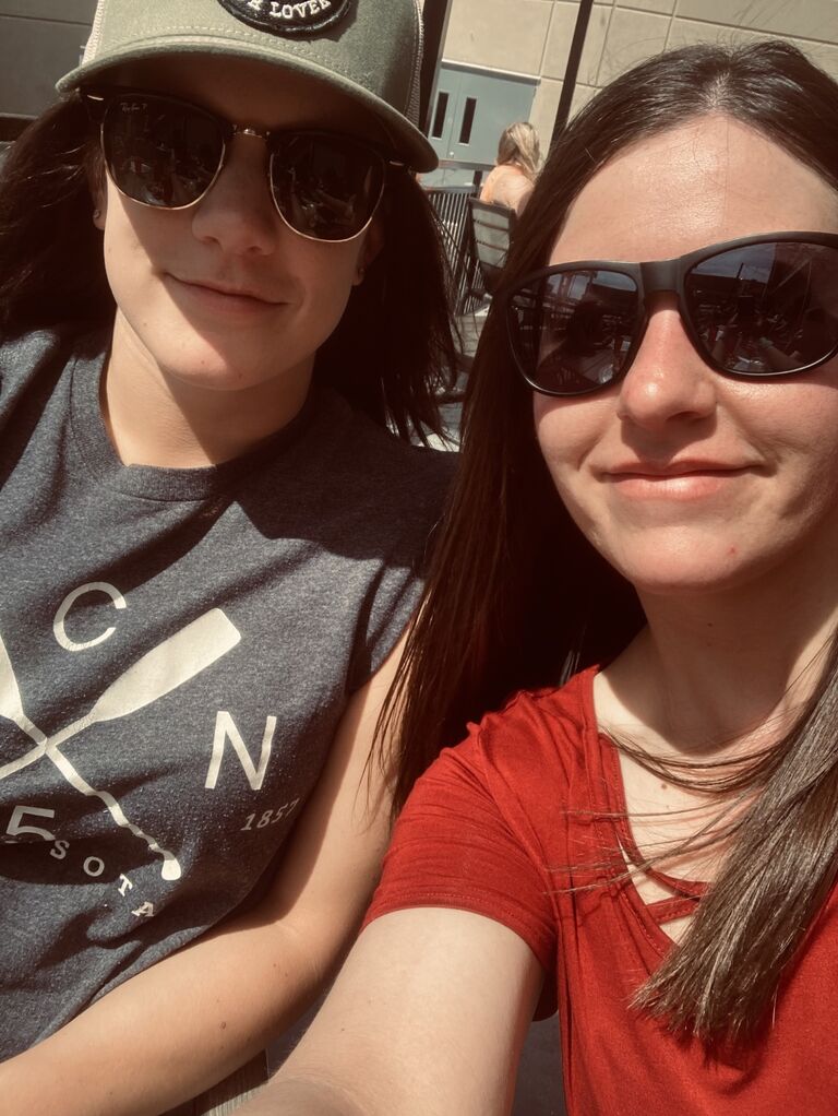 We met in person for the third time in Fargo, Erica's college stomping grounds. Halea also got to meet Lauren and Steph!