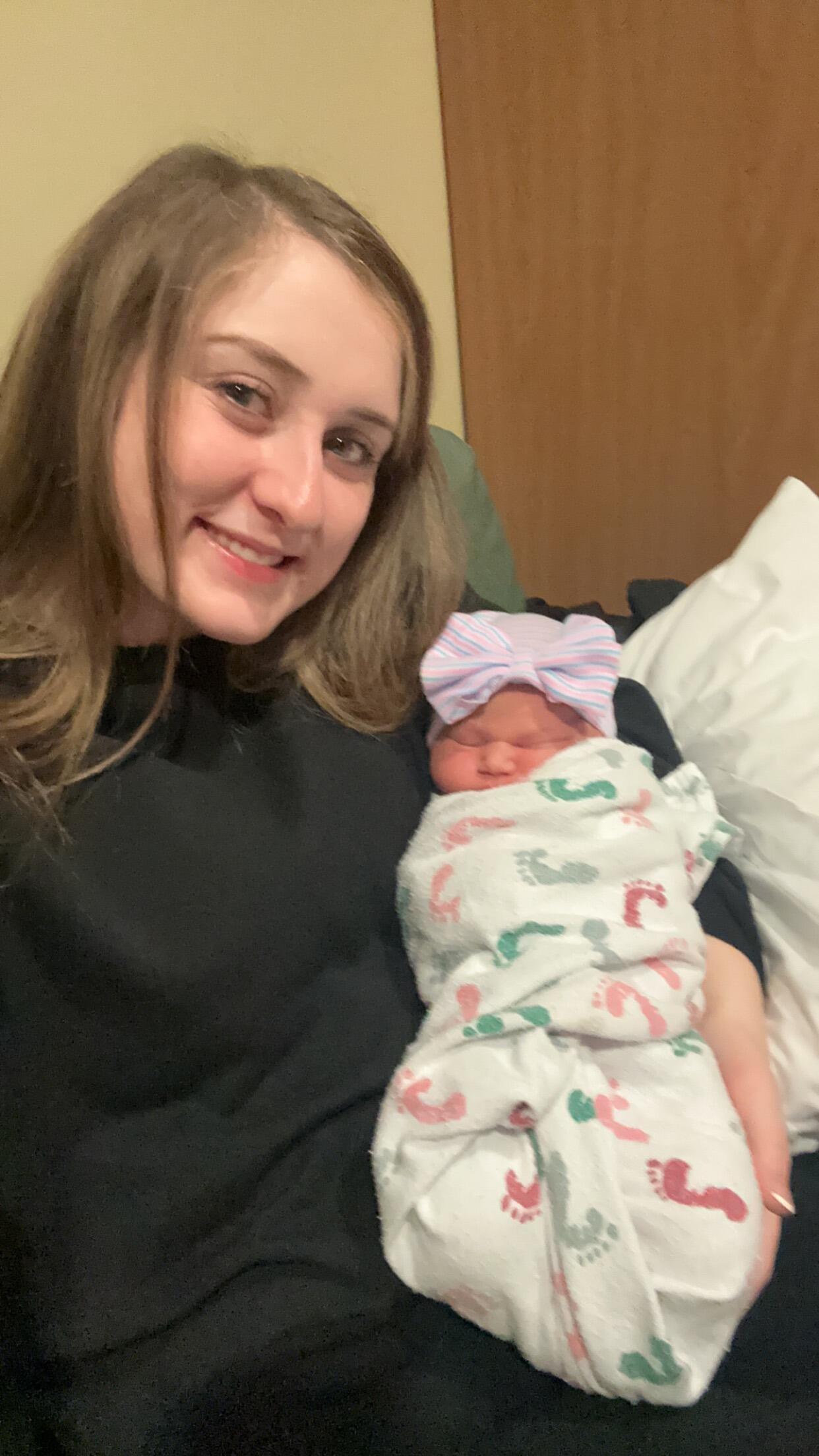 Meeting our niece Stella! 