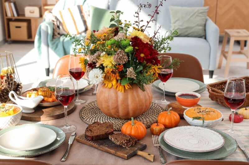 Thanksgiving theme ideas - traditional harvest