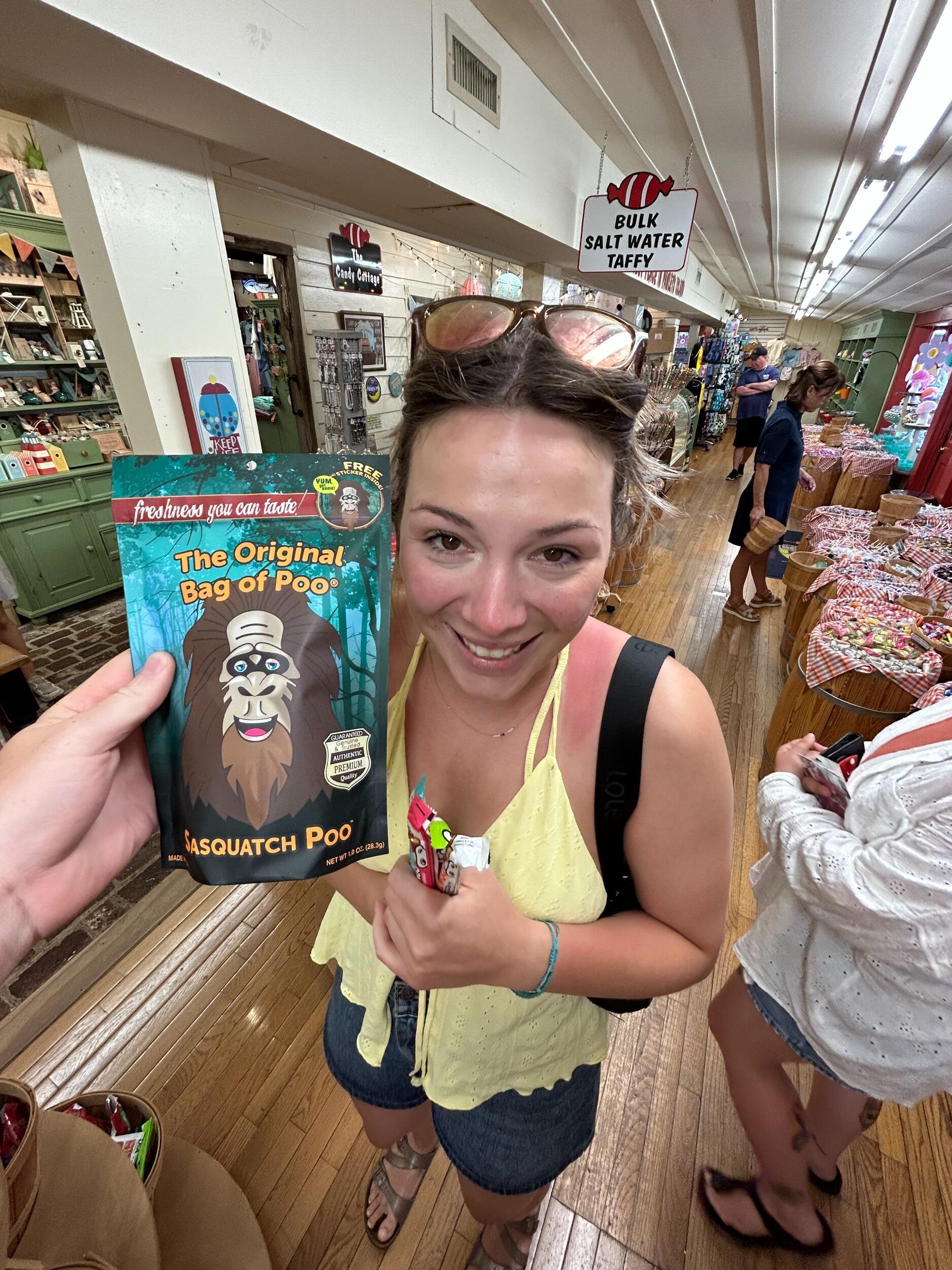 Ask Emma about her thoughts on Bigfoot